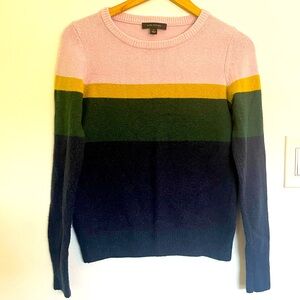 Ann Taylor striped pullover sweater